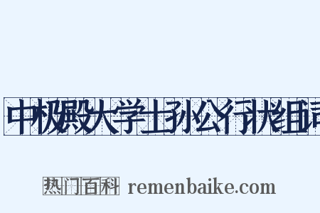 中极殿大学士孙公行状组词是什么意思的图片